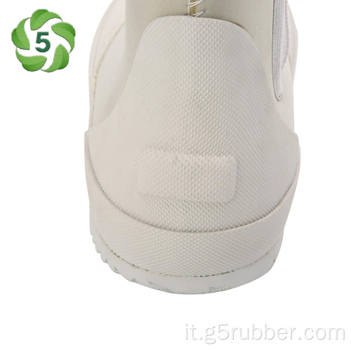 Scarpa per guado piatti beige neoprene di anatra e pesce